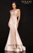 Terani 2011P1467 Blush Front Dress