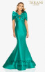 Terani Couture 2012E2279 Emerald Front Dress