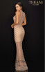 Terani 2012GL2375 Nude Back Dress
