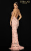 Terani 2012P1463 Blush Back Dress