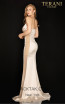 Terani 2015P1461 Light Gold Back Dress