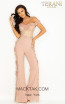 Terani 2017E2305 Dusty Blush Front Dress
