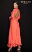 Terani 2017E2309 Coral Back Dress