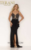 Terani Couture 2221E0352 Black Front Dress