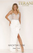 Terani Couture 2221E0352 Ivory Front Dress