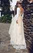 Tesoro By Ariamo Elenora Ivory Nude Back Dress