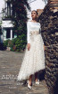 Tesoro By Ariamo Elenora Ivory Nude Front Dress