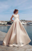 Tesoro By Ariamo Enna Ivory Cappuccino Front Dress