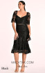Thérèse Black Front Dress