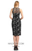 Theia Couture 883703 Black Multi Back Dress
