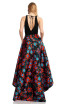 Theia Couture 883705 Black Multi Back Dress