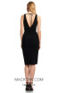 Theia Couture 883710 Black Violet Back Dress