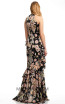 Theia Couture 883718 Black Multi Back Dress