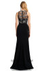 Theia Couture 883748 Black Multi Back Dress