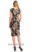 Theia Couture 883739 Black Multi Back Dress