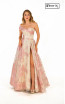 Three N 1069 Pink White Front Dress