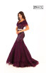 Three N 1082 Purple Front Dress