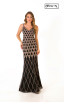 Three N 1812 Black Front Dress
