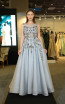 Three N 3678 Baby Blue Front Dress