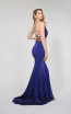 Tina Holly BA111 Blue Purple Back Dress