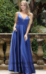 Tina Holly BA269 Royal Blue Front Dress