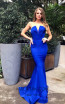 Tina Holly BA651 Royal Blue Front Dress