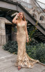 Tina Holly TA107 Gold Front Dress