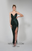 Tina Holly TA113 Emerald Green Front Dress