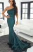 Tina Holly TA361 Emerald Green Front Dress