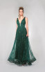Tina Holly TA919 Emerald Green Front Dress