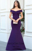 TK AS120 Purple Evening Dress