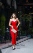 TK AS123 Red Evening Dress