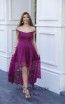 TK AS124 Purple Evening Dress