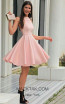TK AS127 Pink Evening Dress
