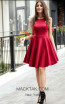 TK AS127 Red Evening Dress