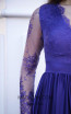 TK AS130 Blue Side Evening Dress