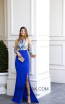 TK AS132 Blue Evening Dress