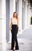 TK AS153 Black Nude Front Dress