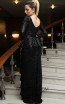 TK DA016 Black Back Evening Dress