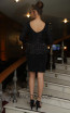 TK DA019 Black Back Dress