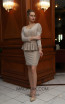 TK DA019 Cream Front Dress