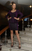 TK DA019 Purple Front  Dress