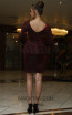 TK DA019 Wine Back Dress