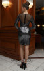 TK DA021 Evening Silver Back Dress