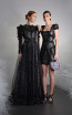 Tony Ward 15B Black Front Evening Dress