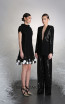 Tony Ward 22A Black Front Evening Dress