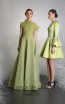Tony Ward 43B Green Front Evening Dress