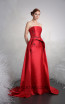 Tony Ward 05 Red Front Evening Dress