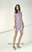 Tony Ward TW24 Purple Front Evening Dress