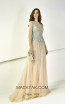 Tony Ward TW37 Cream Front Evening Dress
